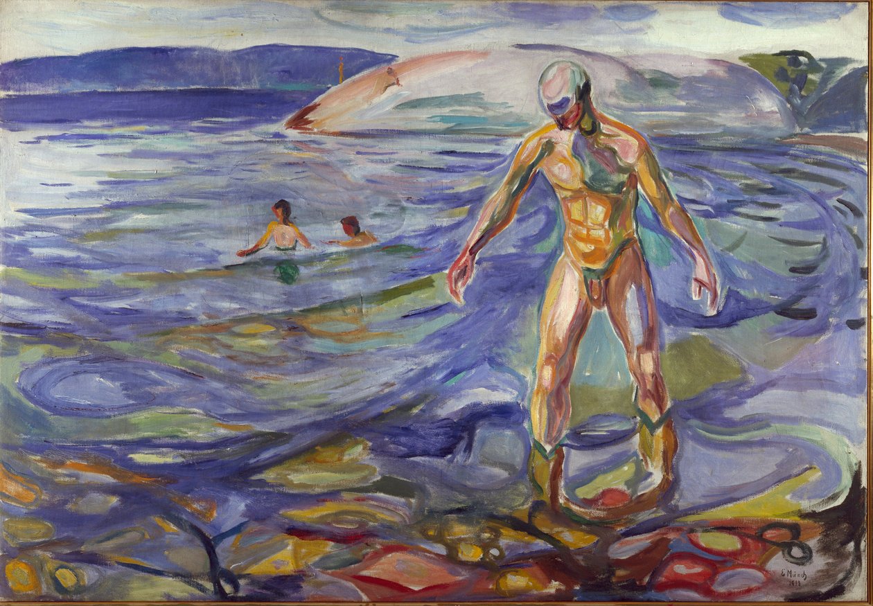 Le Baigneur (1918) - Edvard Munch