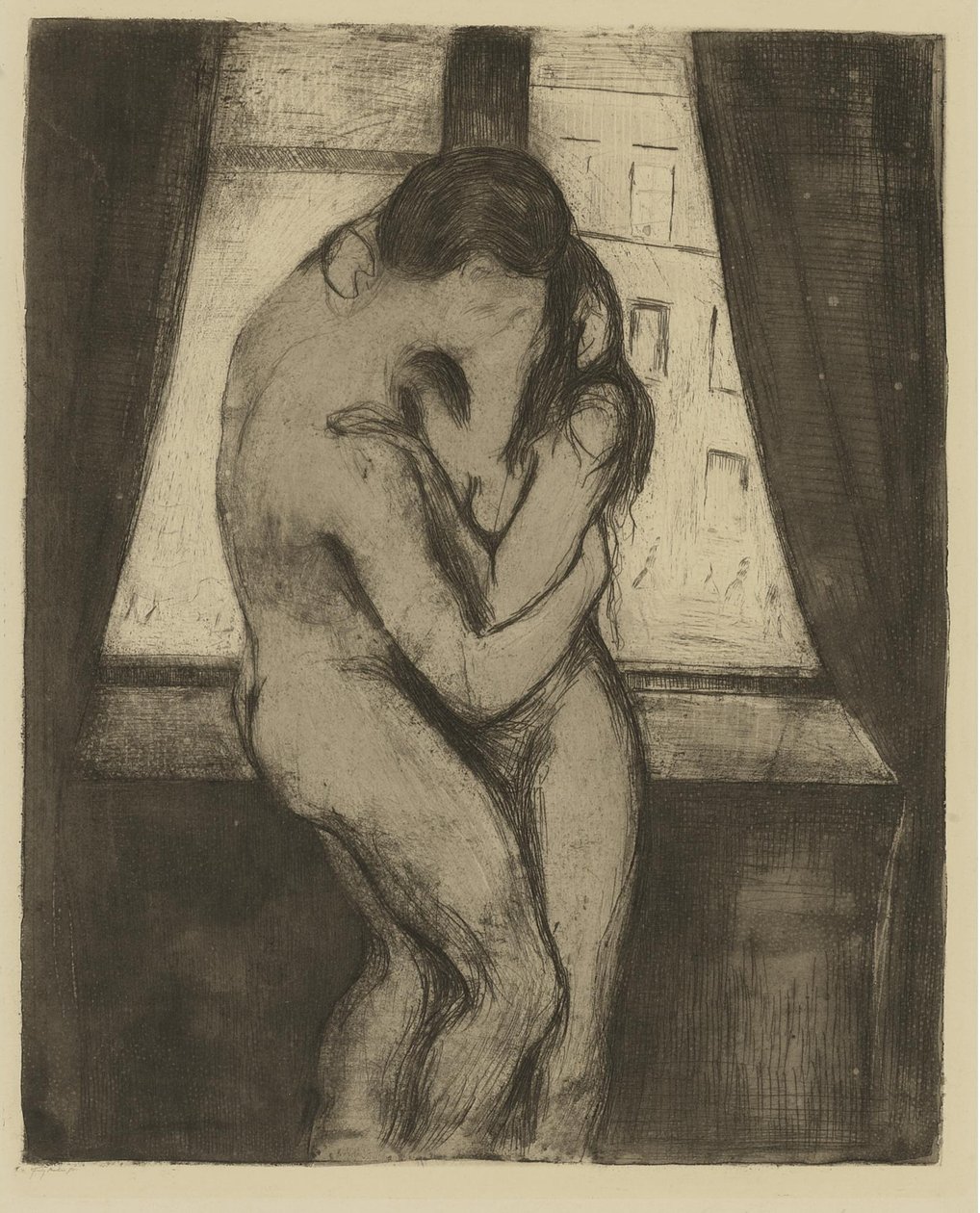Le Baiser, 1895 - Edvard Munch