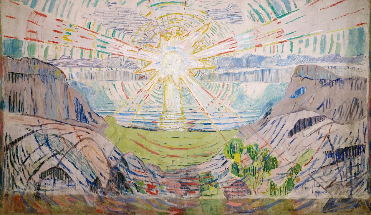 Le soleil - Edvard Munch
