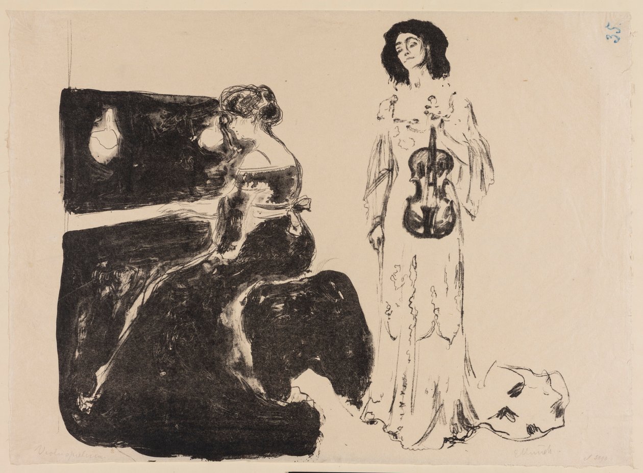 Concerto pour violon - Edvard Munch