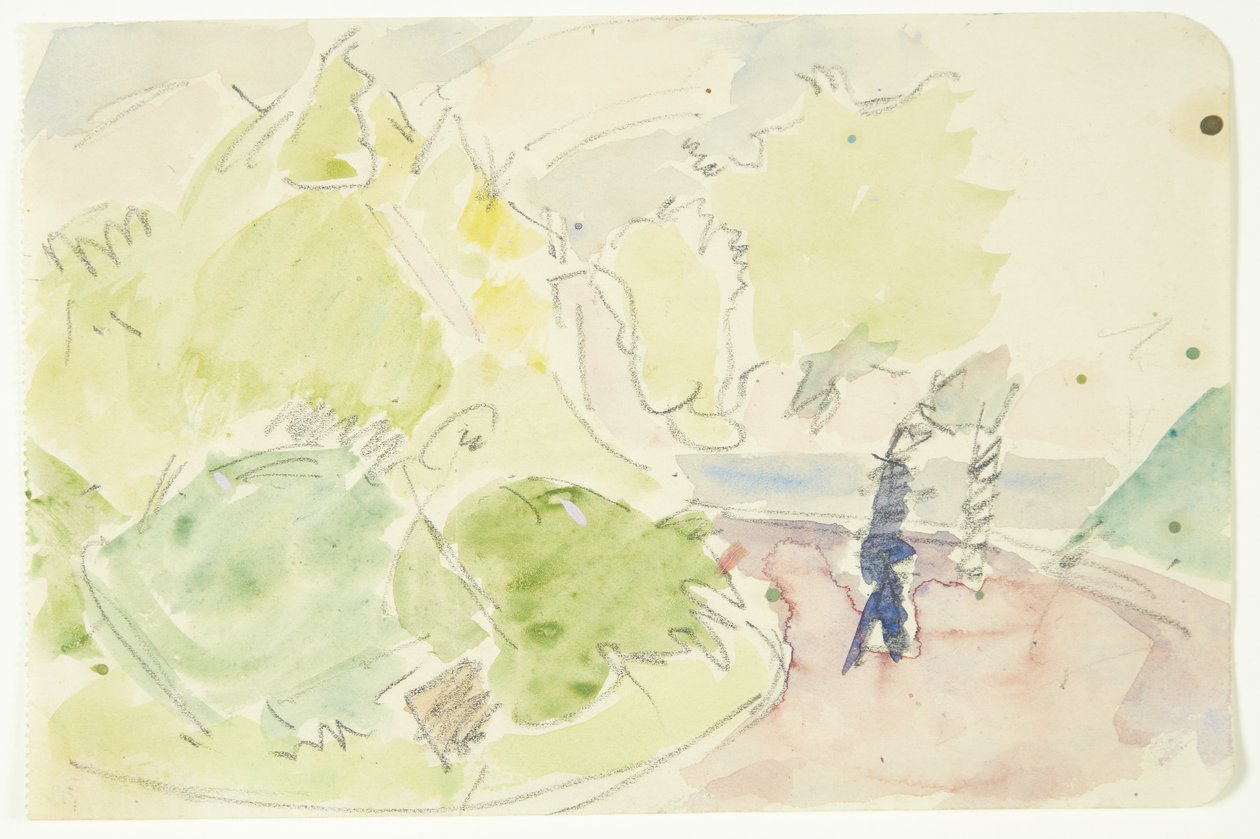 Étude de couleur pour Langelinie - Edvard Weie