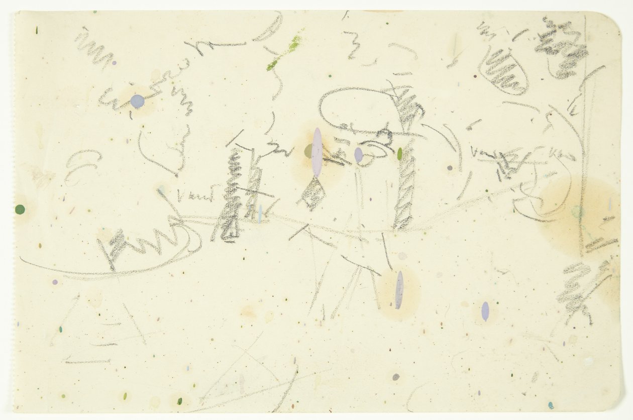 Étude de composition pour le tableau de Langelinie - Edvard Weie