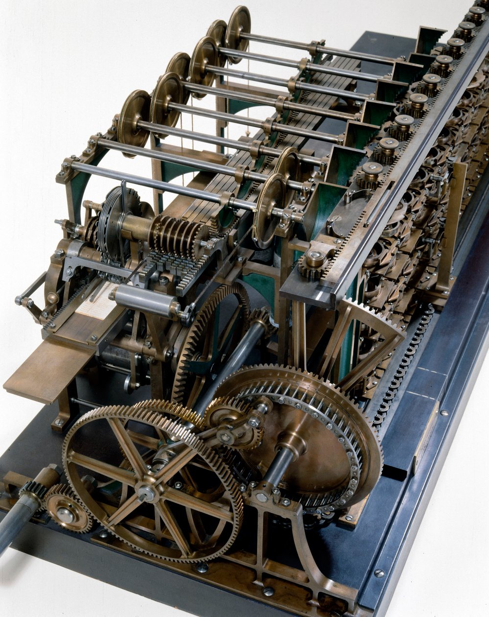 Détail de la machine à différence de Scheutz n° 3 - Edvard and Scheutz Per Georg  Scheutz