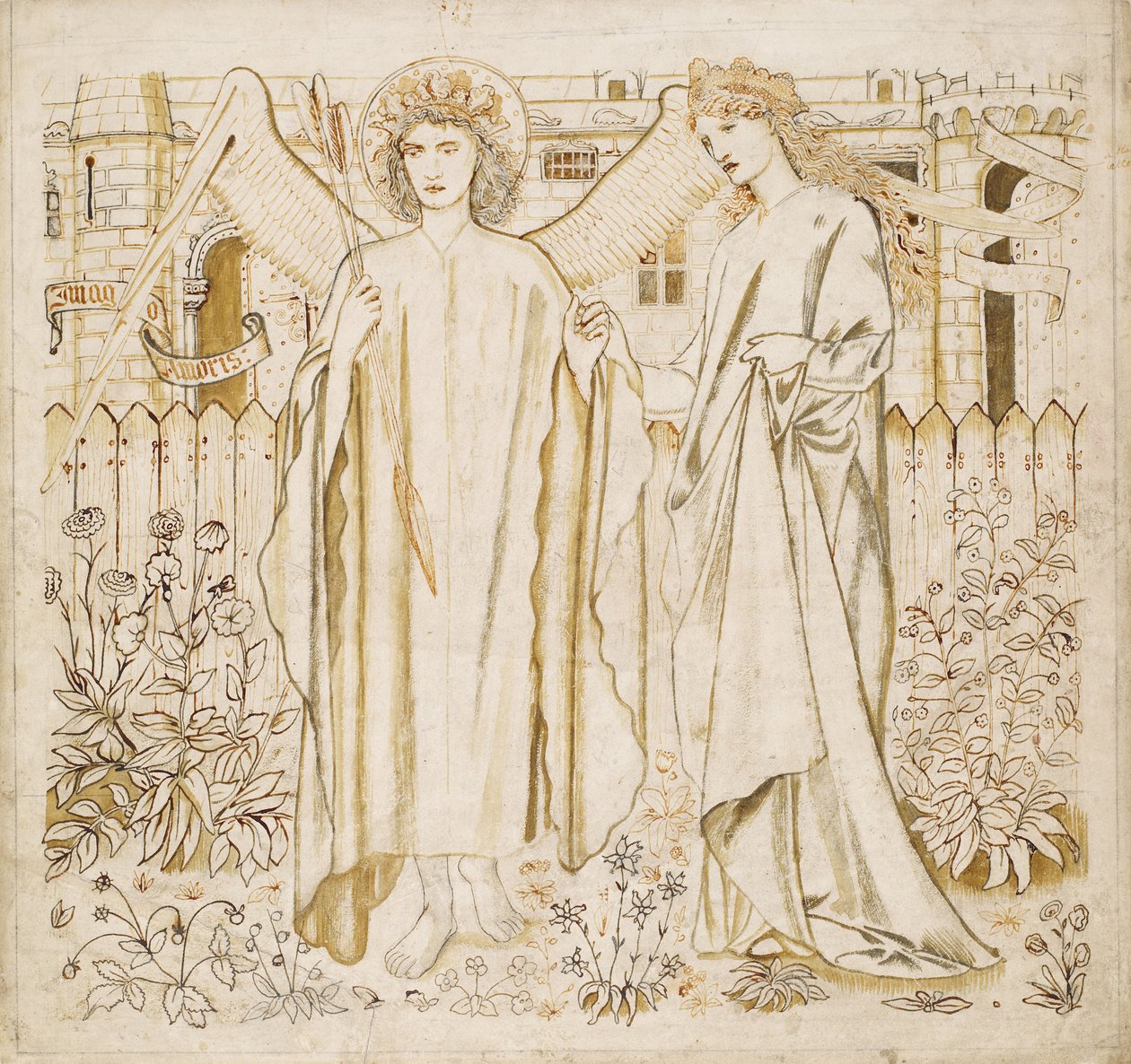 La légende des bonnes femmes de Chaucer - Edward Burne Jones