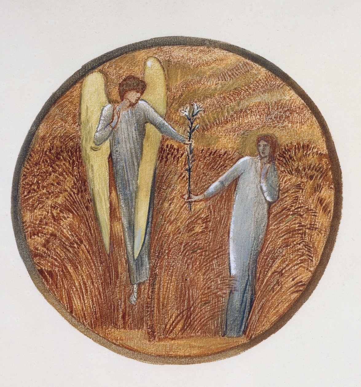 Le Livre des Fleurs : VI. Fleur de Dieu, 1905 - Edward Burne Jones