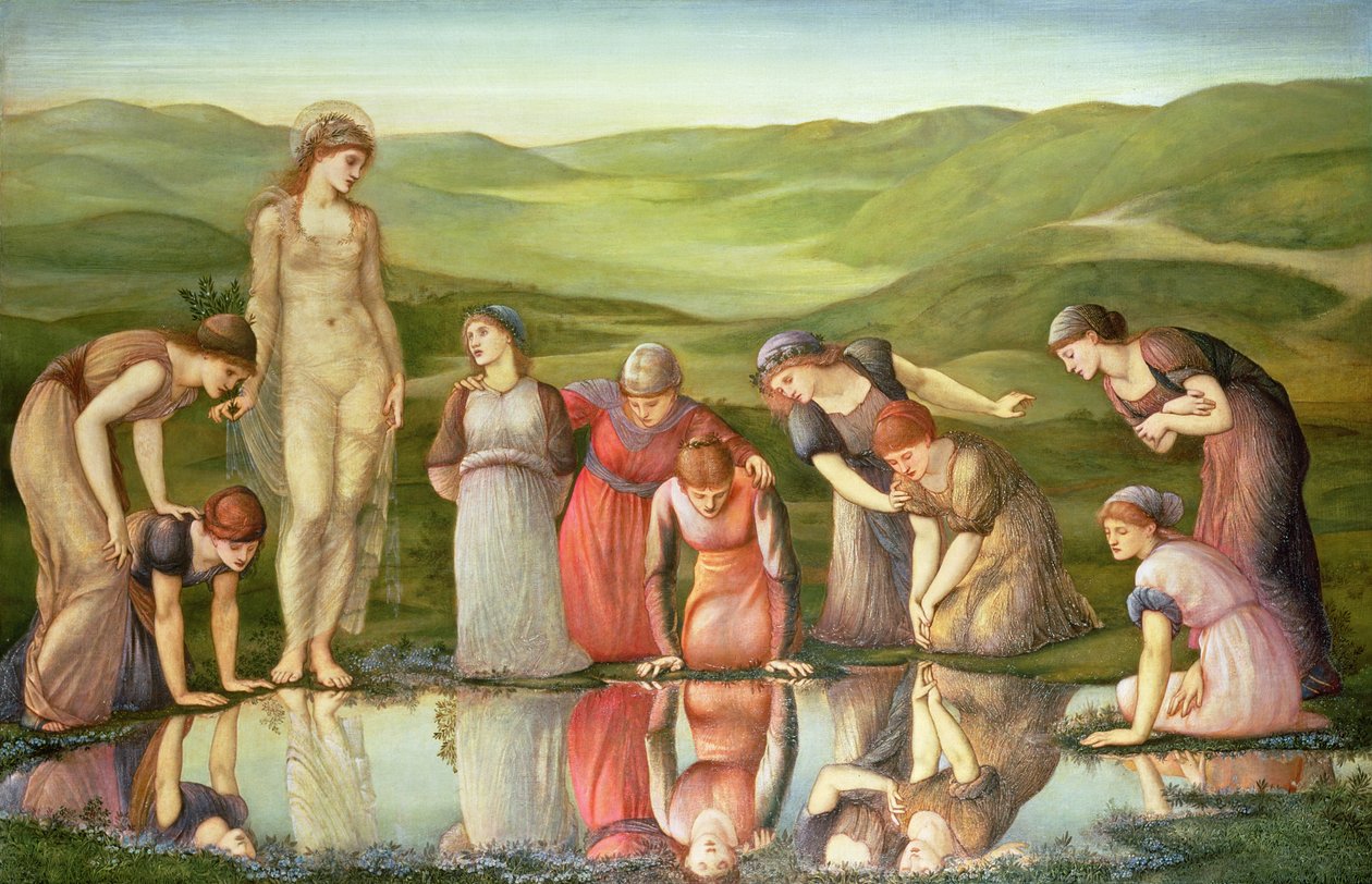 Le miroir de Vénus - Edward Burne Jones