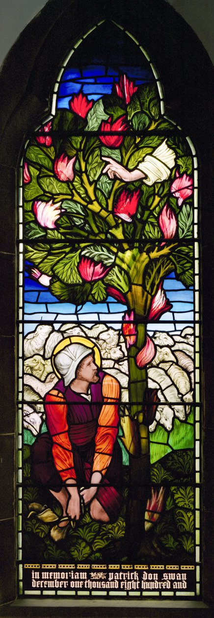 Kirkcaldy, St Brycedale, Moïse et le Buisson Ardent, 1892 - Edward Burne-Jones