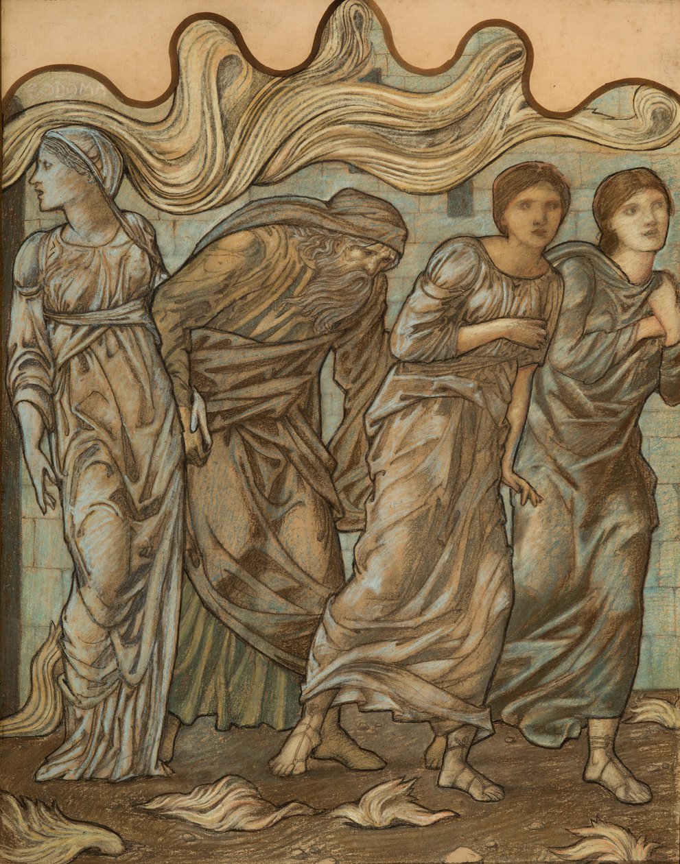 Lot et ses Filles, 1874 - Edward Burne Jones