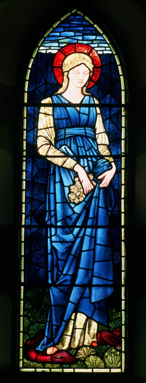 Sainte Marguerite - Edward Burne-Jones