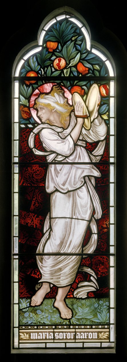 Waterford, St Michael et tous les anges, Morris & Co., Edward Burne-Jones, Miriam - Edward Burne Jones