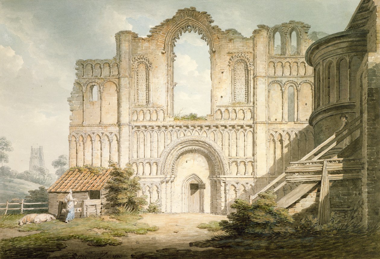 Façade ouest de l