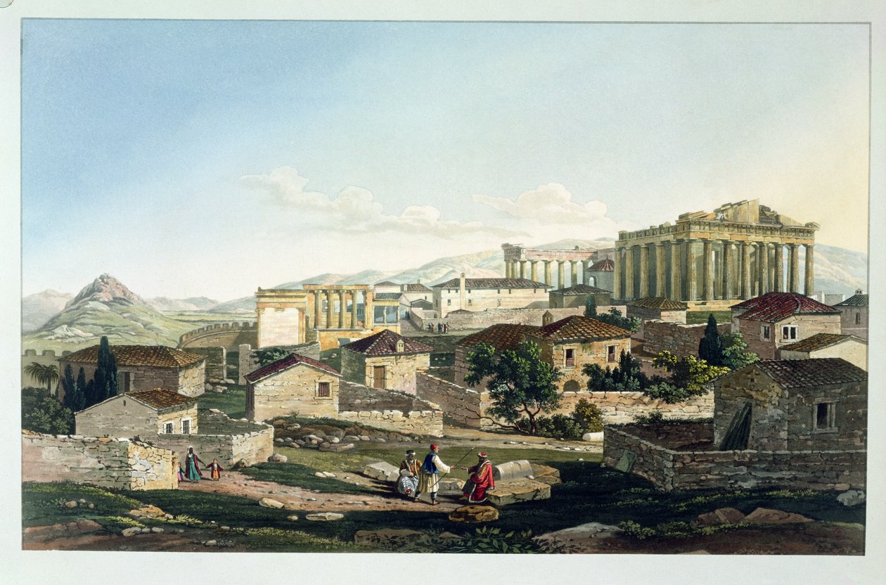 La façade ouest du Parthénon, planche 19 de la Partie 4 de 