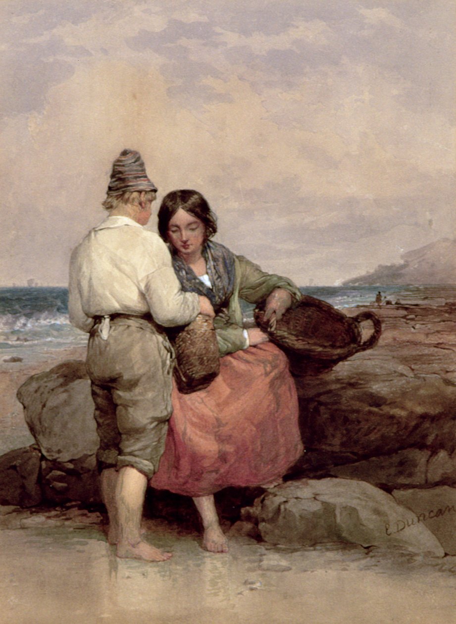 Les pêcheurs de crevettes - Edward Duncan