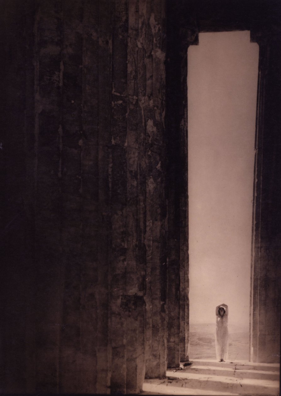 Isadora Duncan au Parthénon, Athènes - Edward Jean Steichen