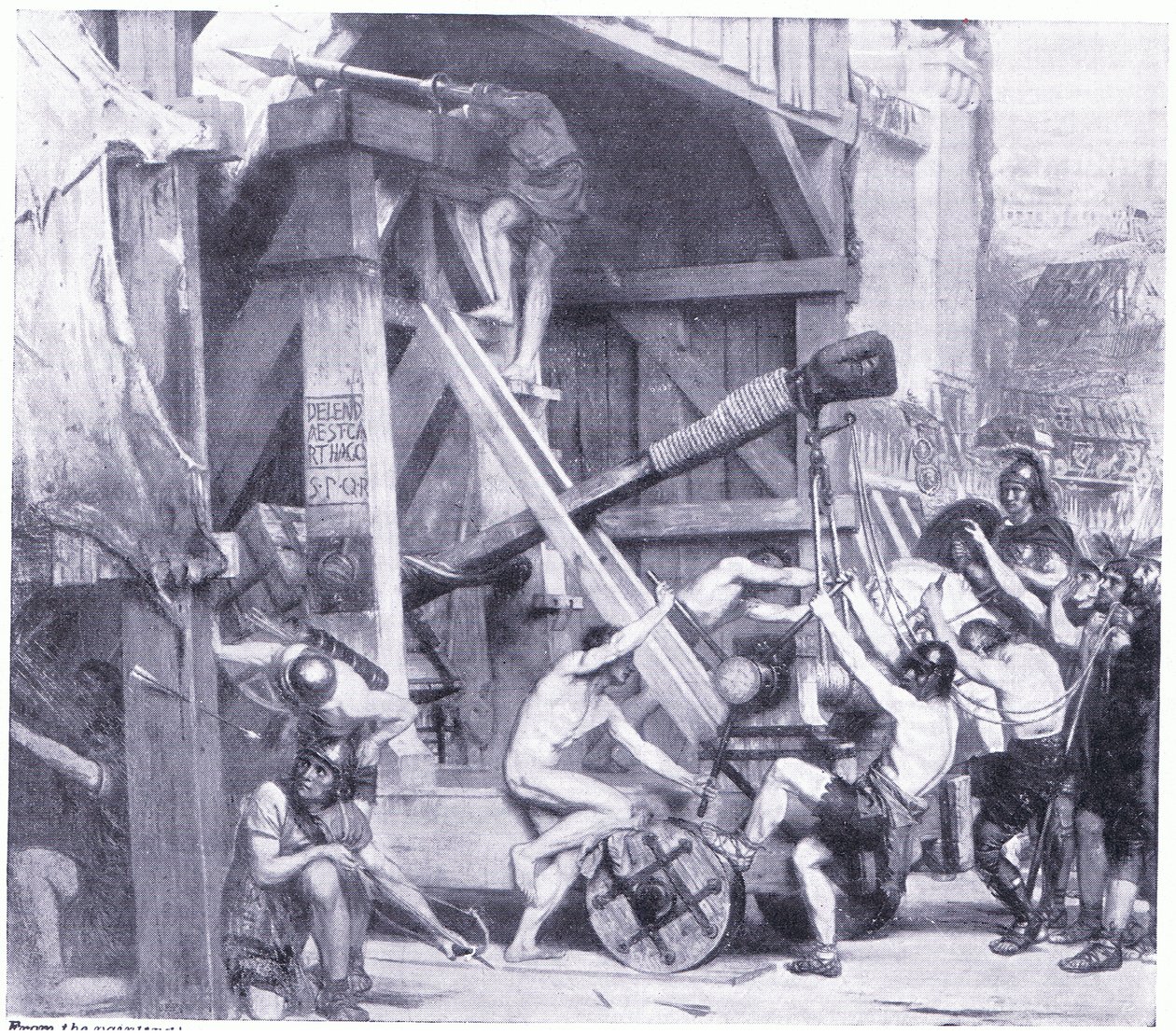 Le siège de Carthage - Edward John Poynter