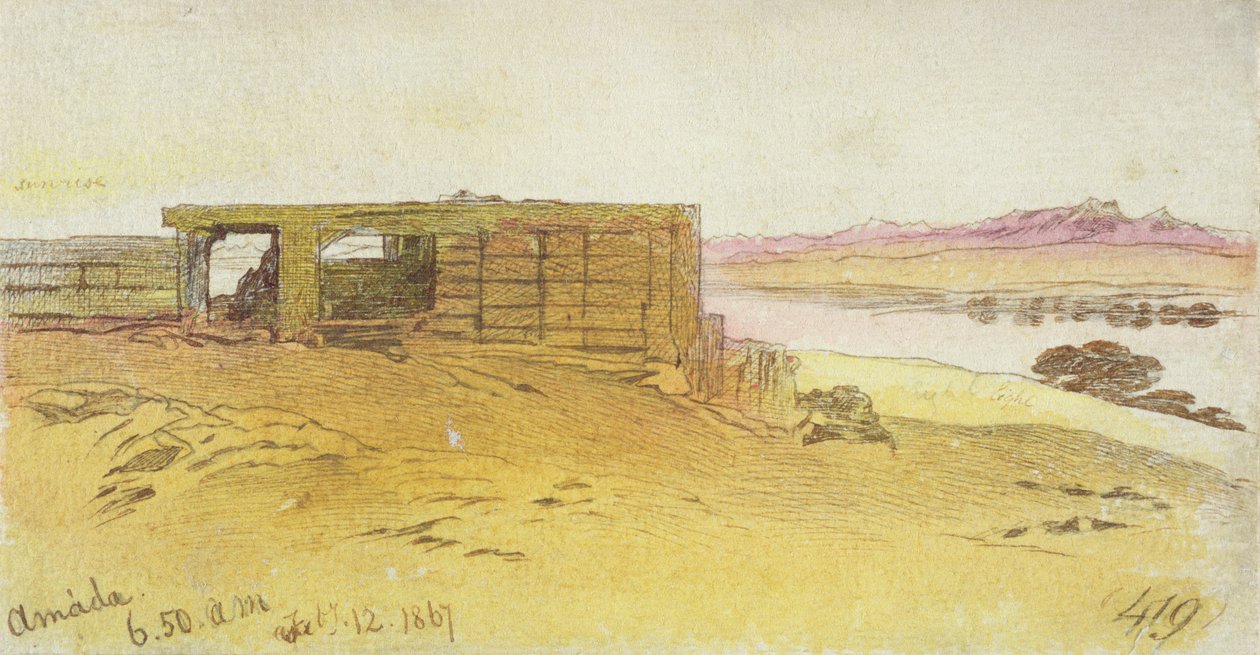Amada, 6h50, 12 février 1867 - Edward Lear