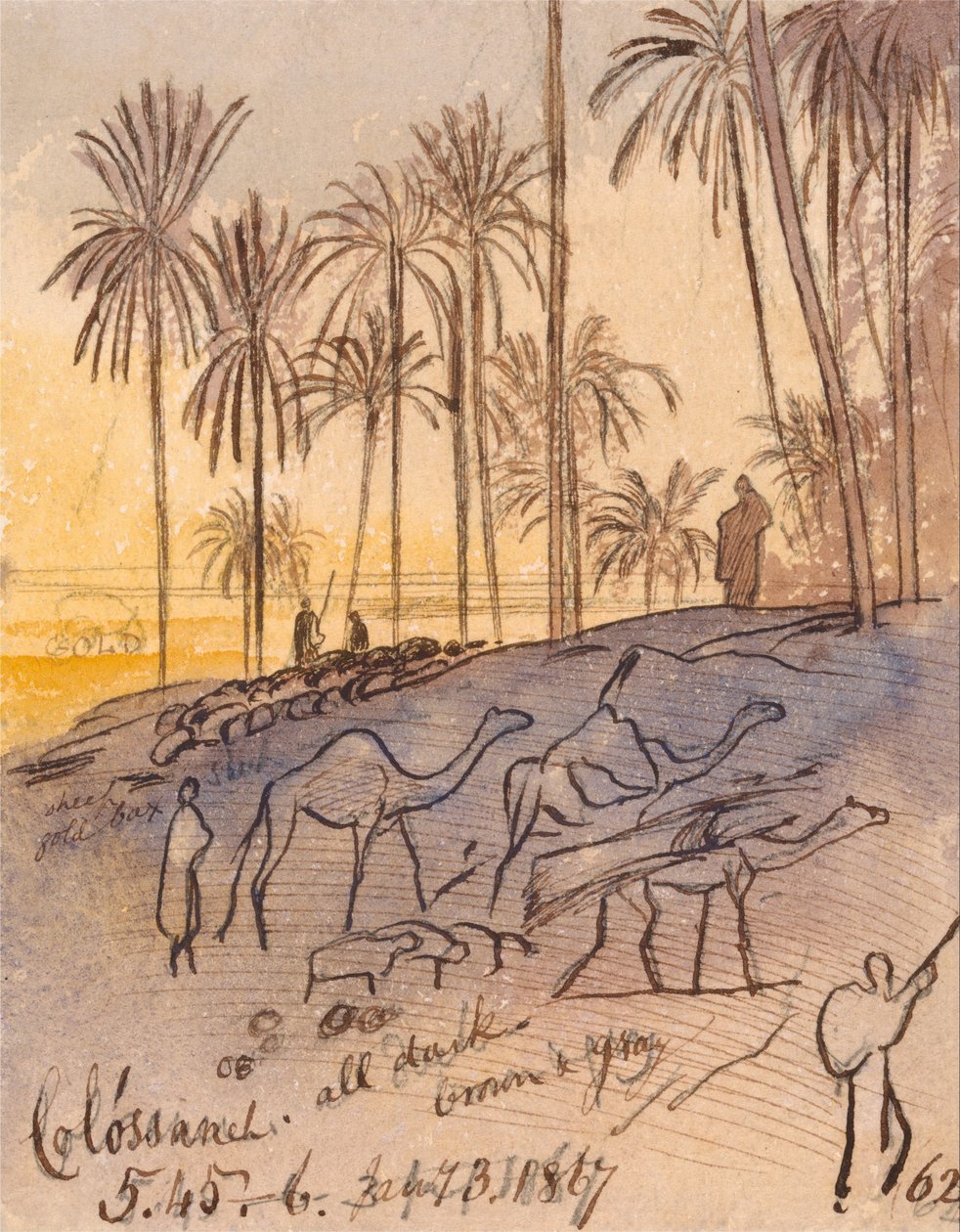 Colósaneh, 17h45 - Edward Lear