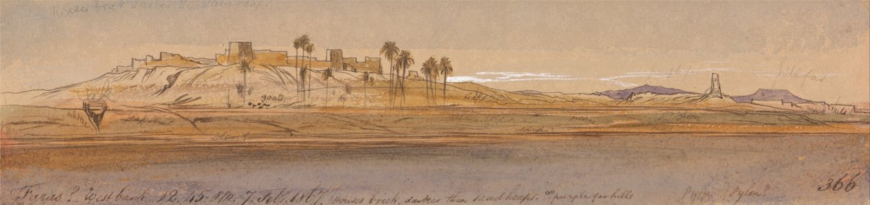 Faras Westbank - Edward Lear