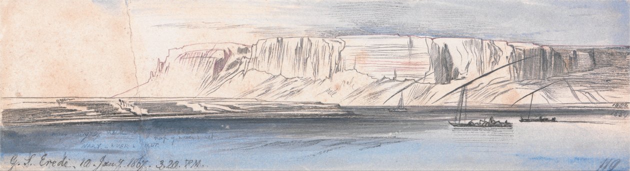 Gebel Sheikh Eredi - Edward Lear