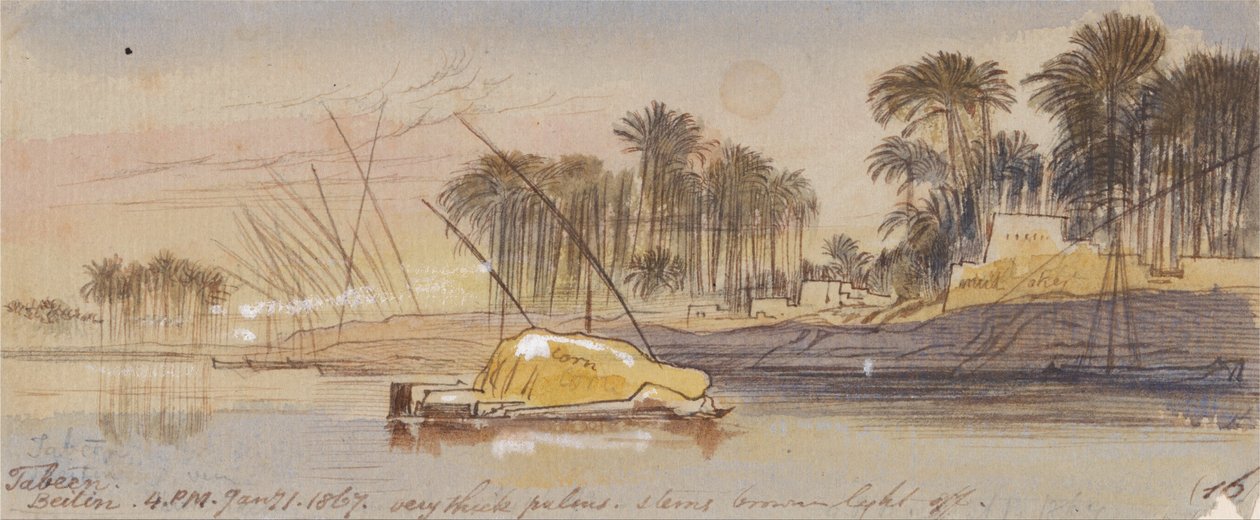 Tabeen Berlin, 16h00, 1er janvier 1867 - Edward Lear