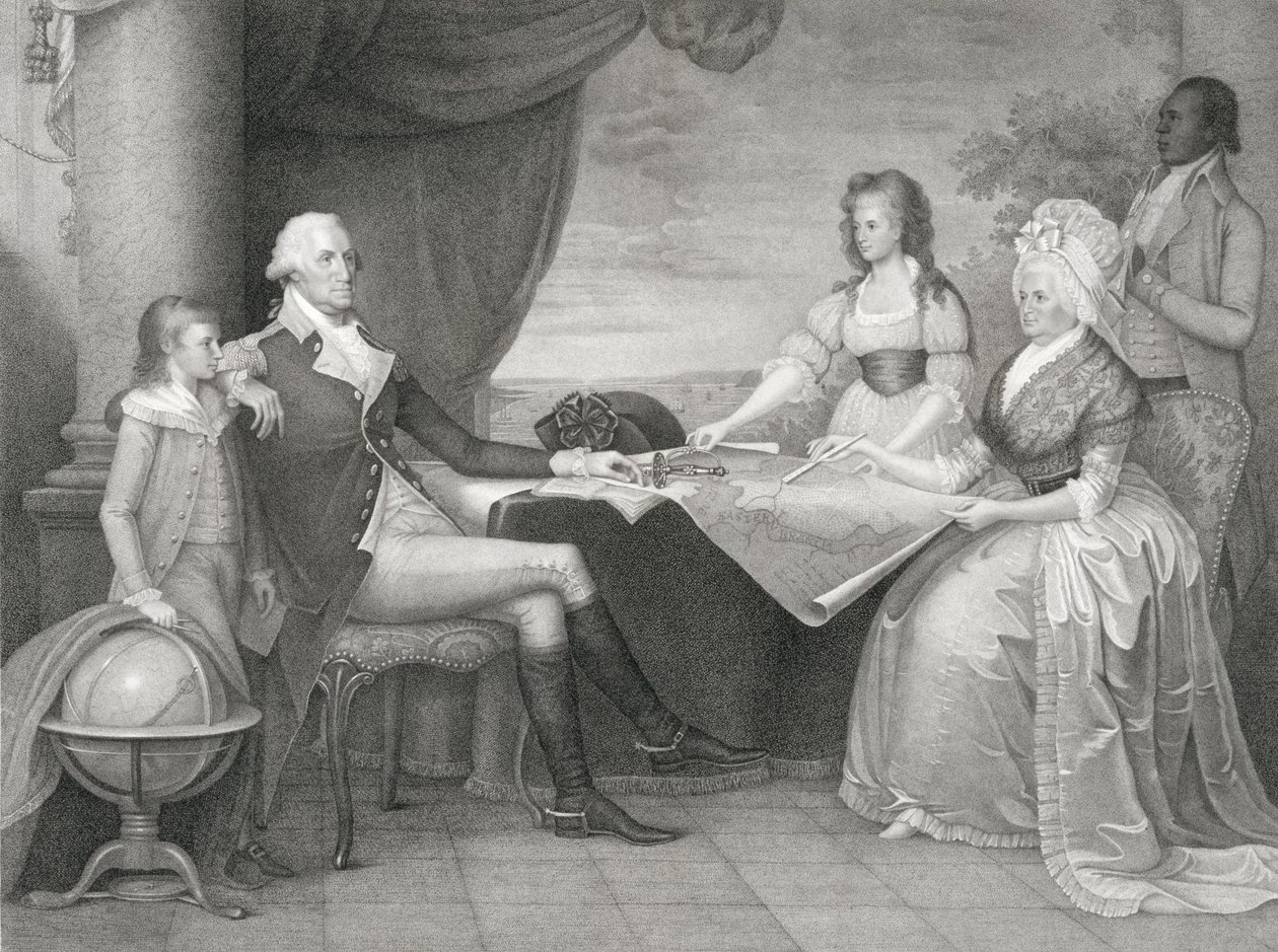 La famille Washington - Edward Savage
