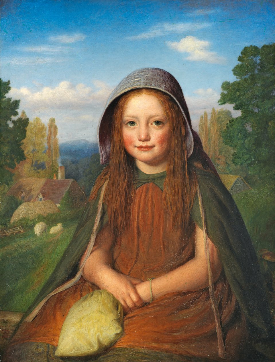 Une fille, 1861 - Edward Thompson Davis
