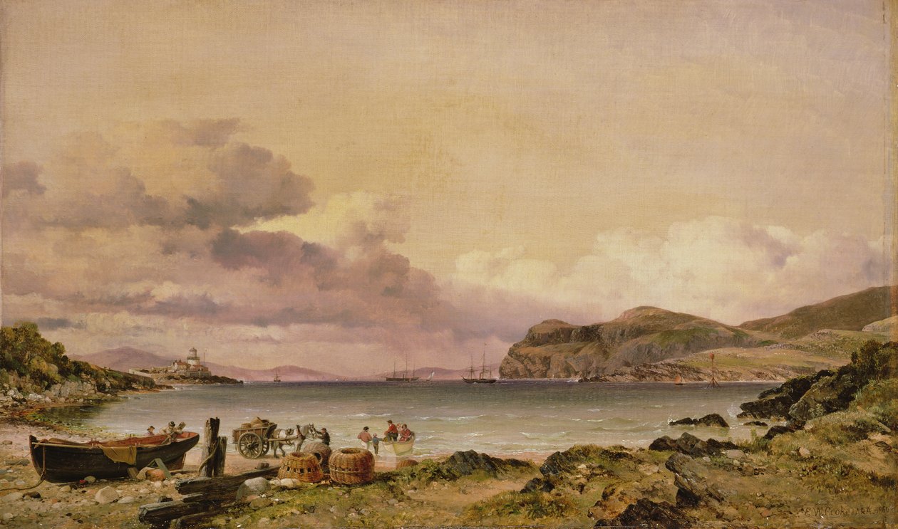 Baie de Valentia - Edward William Cooke