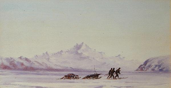 Scène arctique - Edward Adrian Wilson