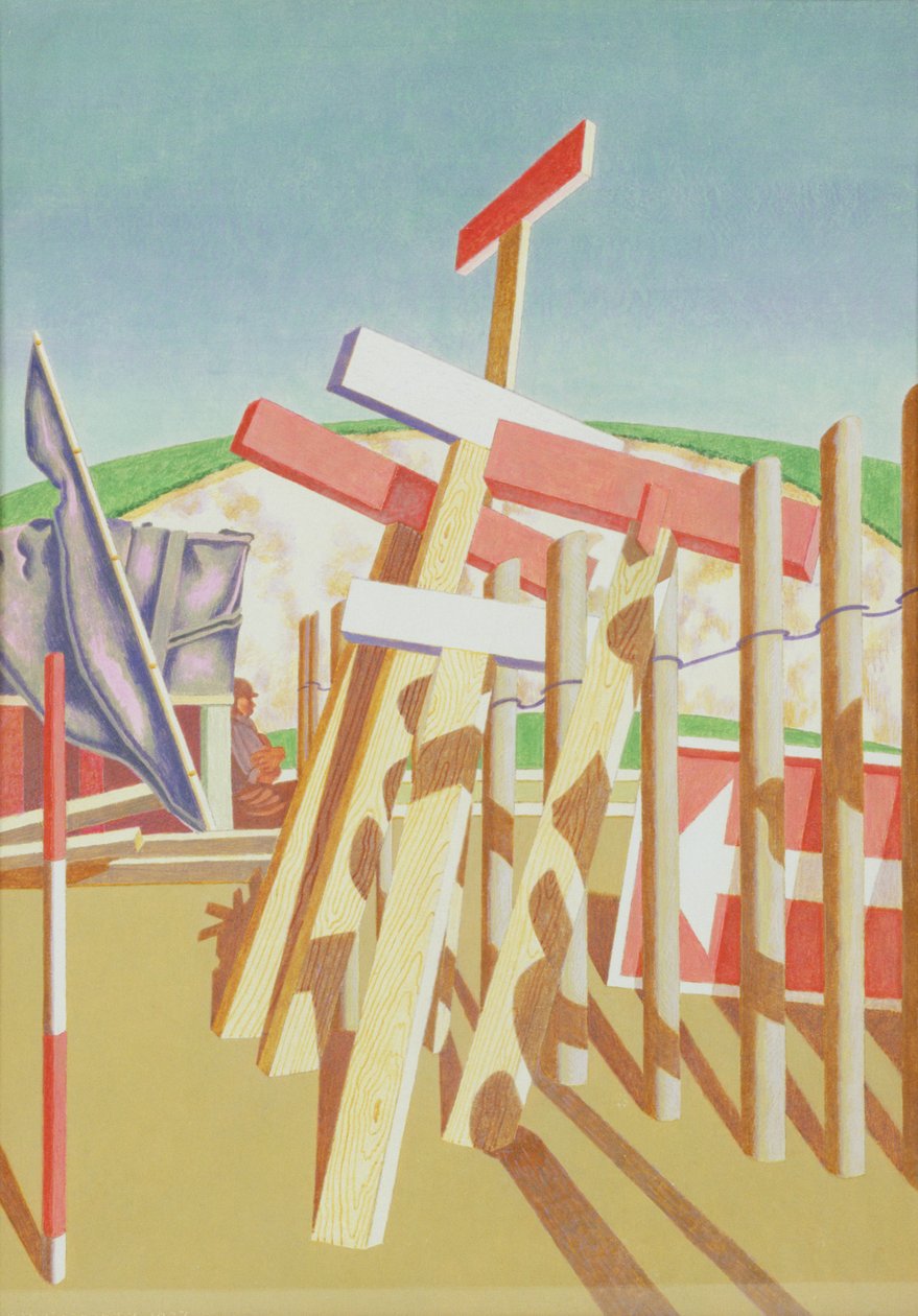 Un détour du Sussex - Edward Alexander Wadsworth