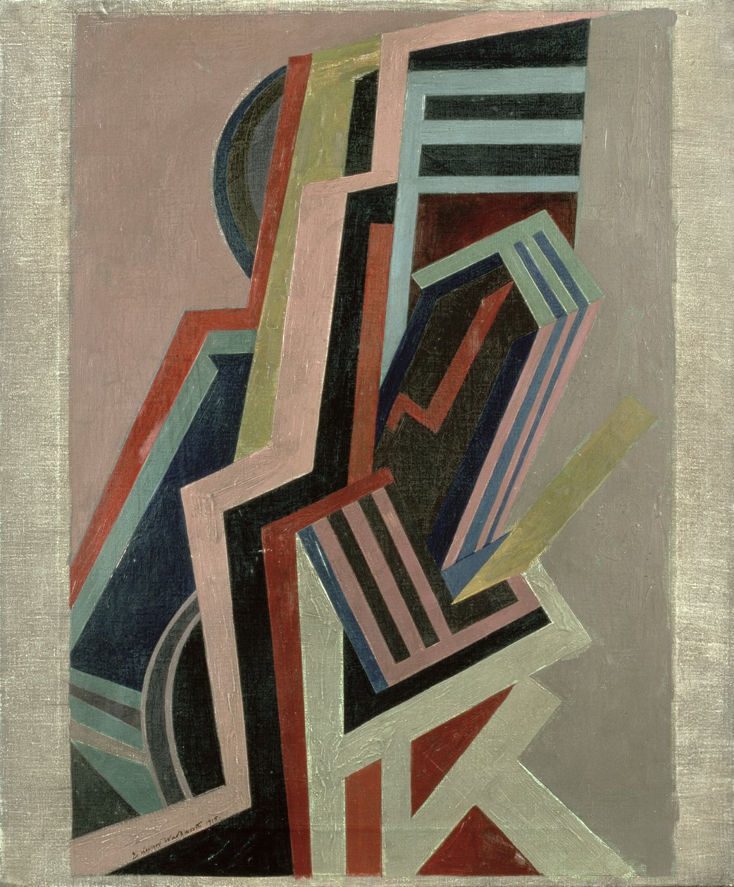 Composition abstraite - Edward Alexander Wadsworth