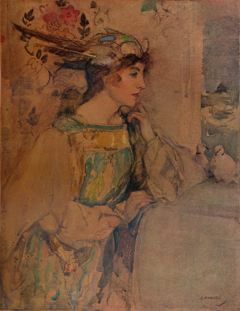 Eagerheart, vers 1900 - Edward Arthur Walton