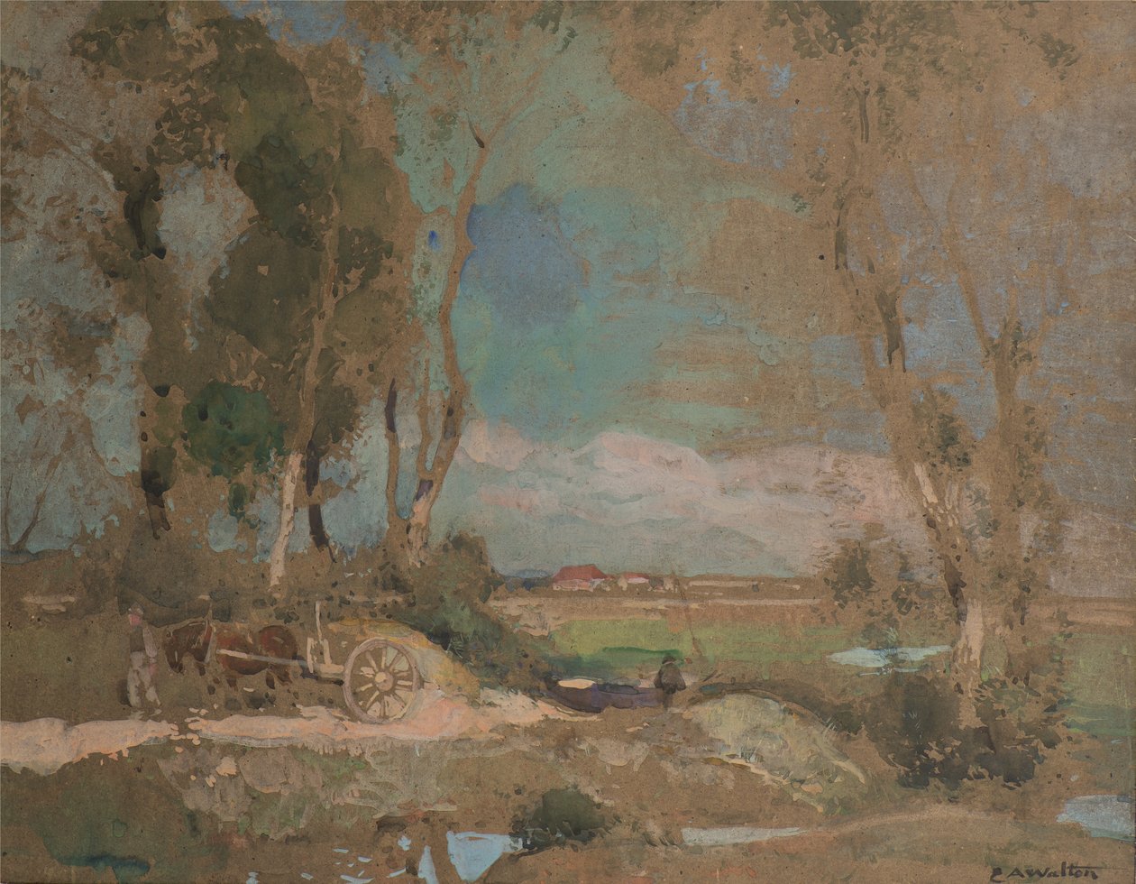 Portes de Fens, Suffolk - Edward Arthur Walton
