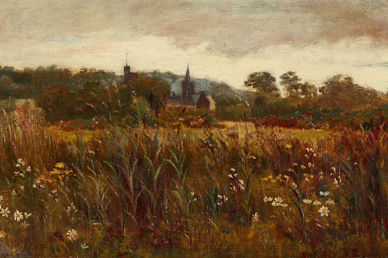 Un aperçu de Kirkcudbright - Edward Atkinson Hornel