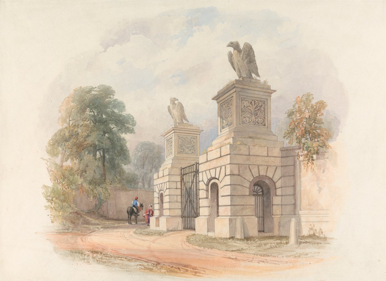 Conception pour une porte de parc - Edward Blore