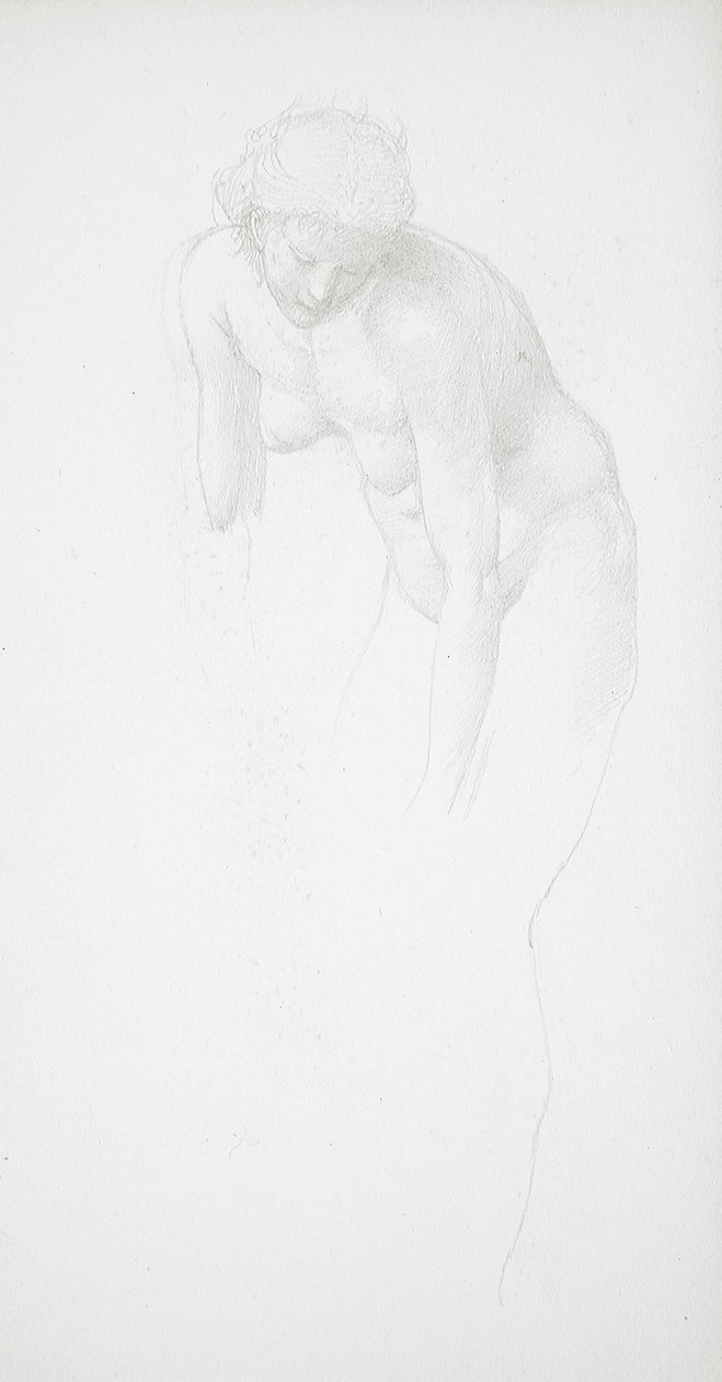 Nu féminin penché - Edward Burne-Jones