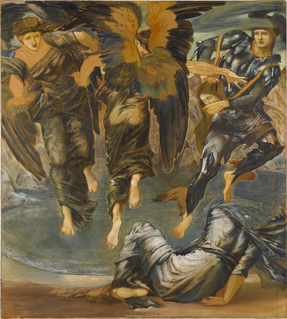 La mort de Méduse - Edward Burne-Jones