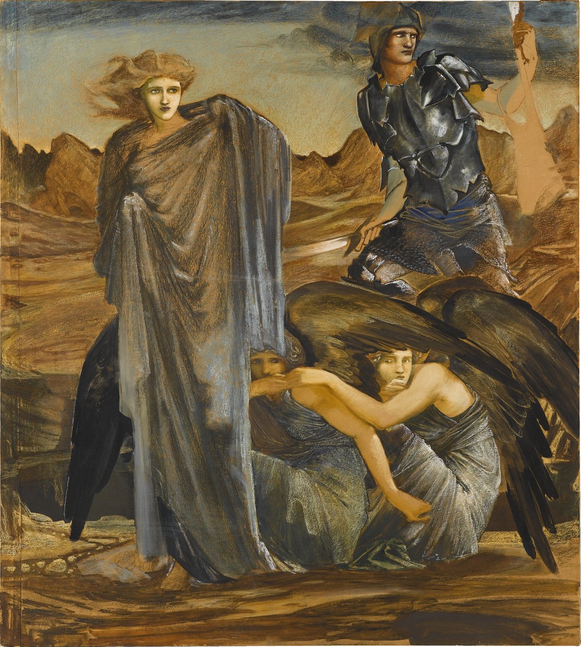 La découverte de la Méduse - Edward Burne-Jones