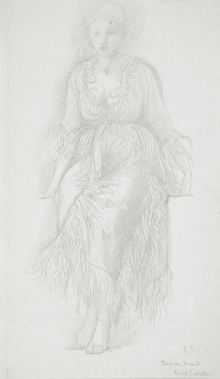 Femme assise - Edward Burne-Jones