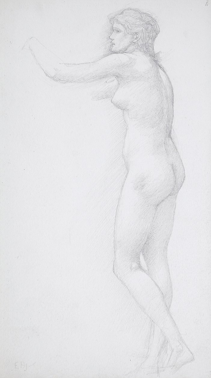 Nu féminin debout - Edward Burne-Jones