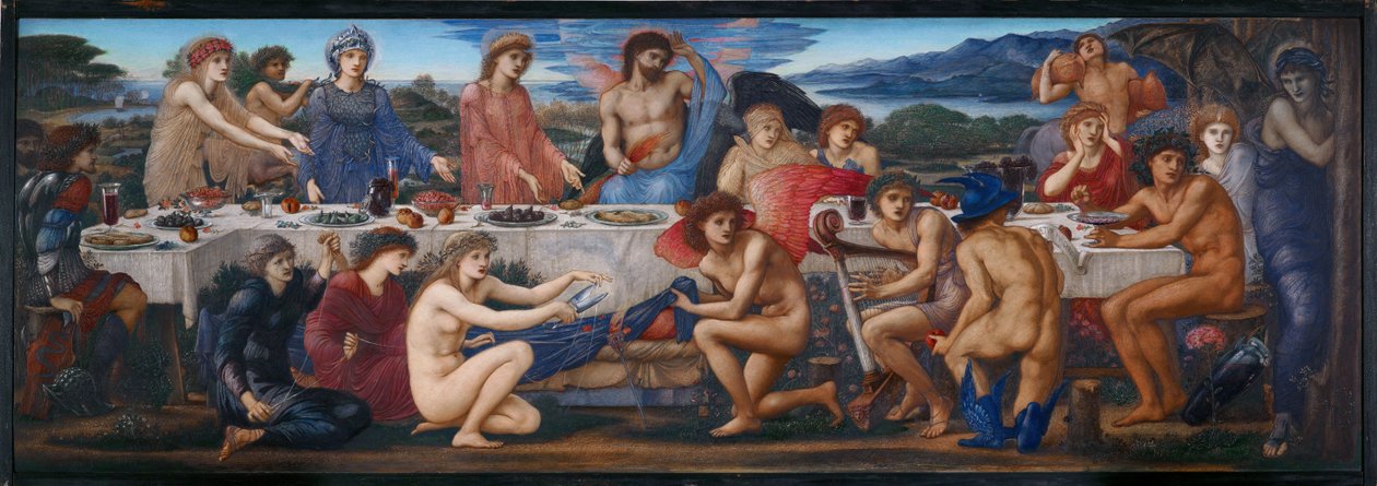 La fête de Pélée - Edward Burne-Jones