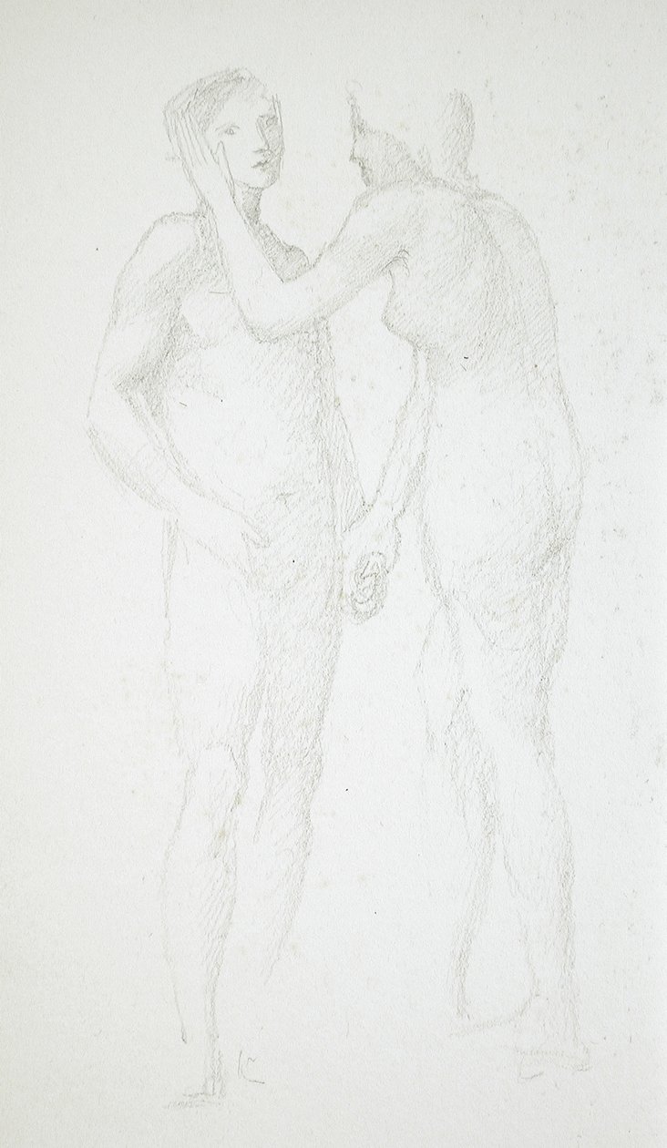 Deux nus féminins - Edward Burne-Jones