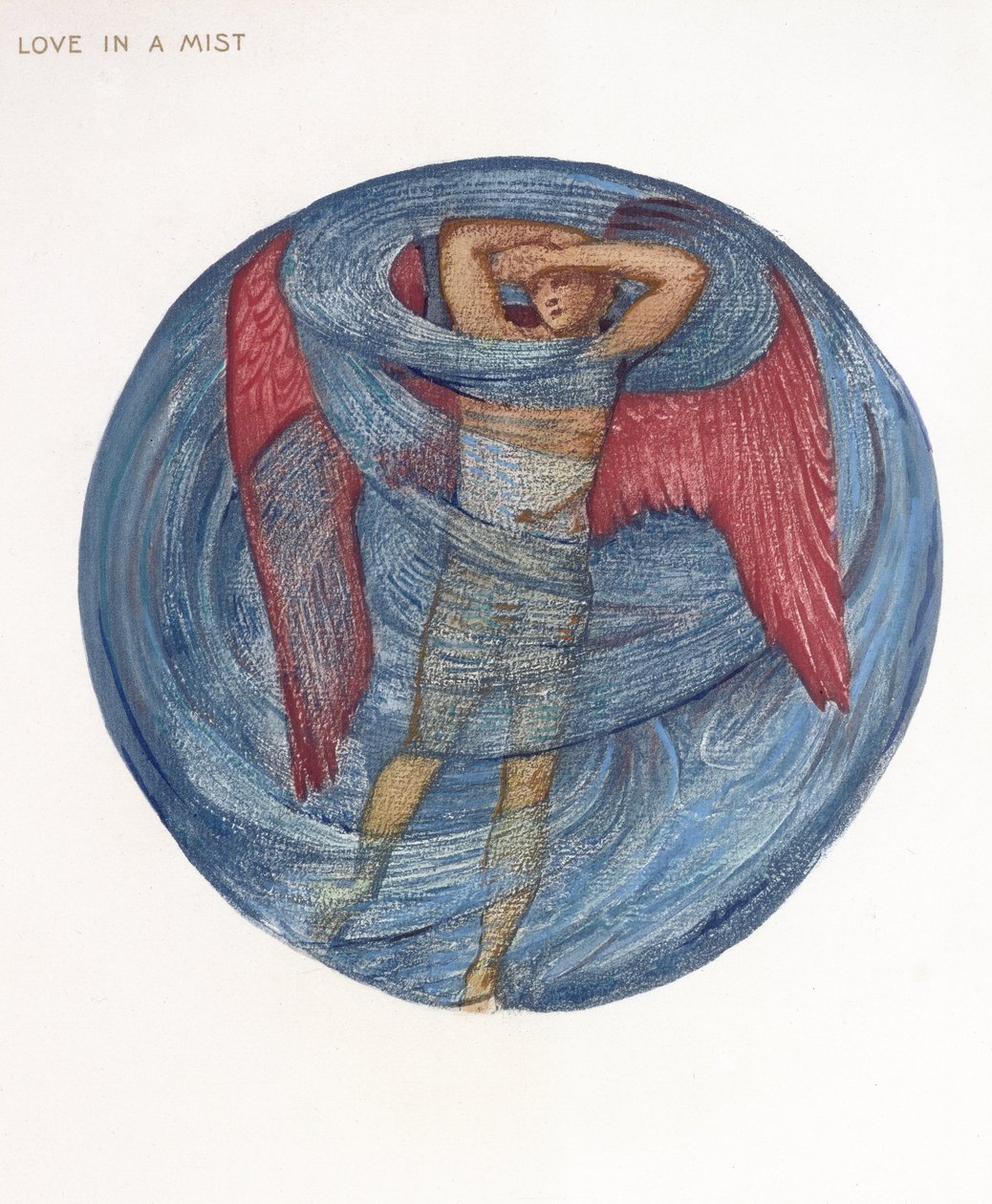 Le Livre des Fleurs : I. Amour en brouillard, 1905 - Edward Burne Jones