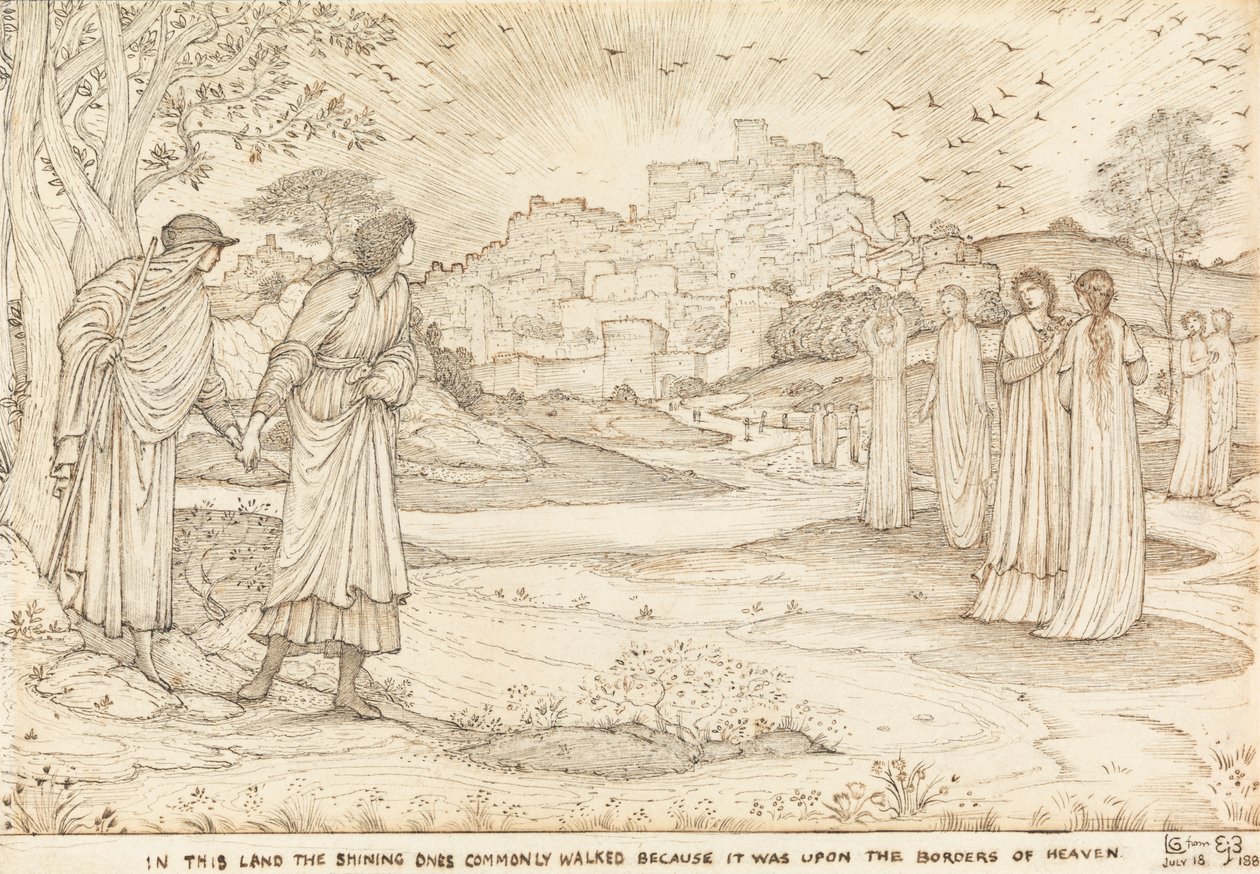 Le pays de Beulah - Edward Burne Jones