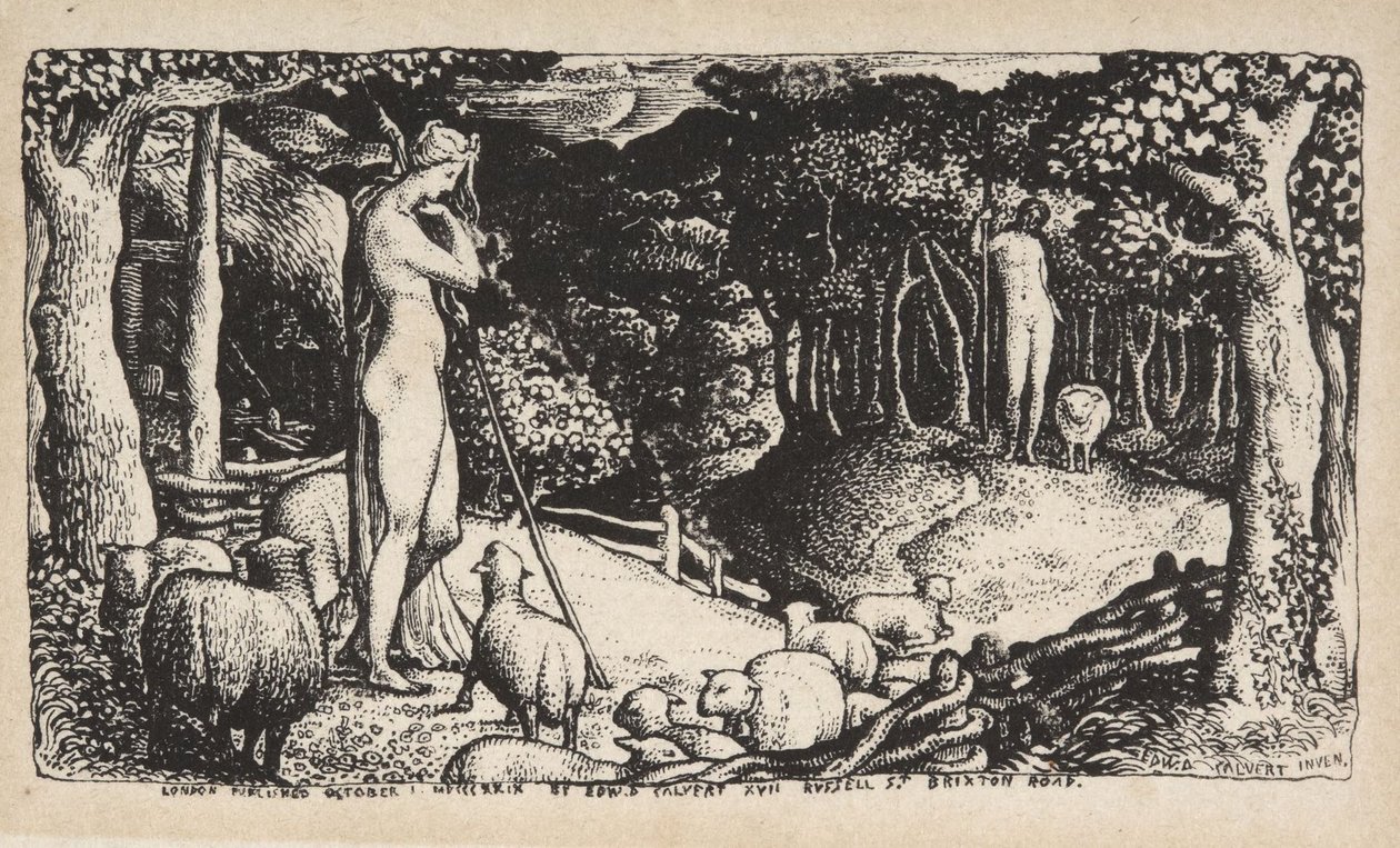 Vie pastorale idéale - Edward Calvert
