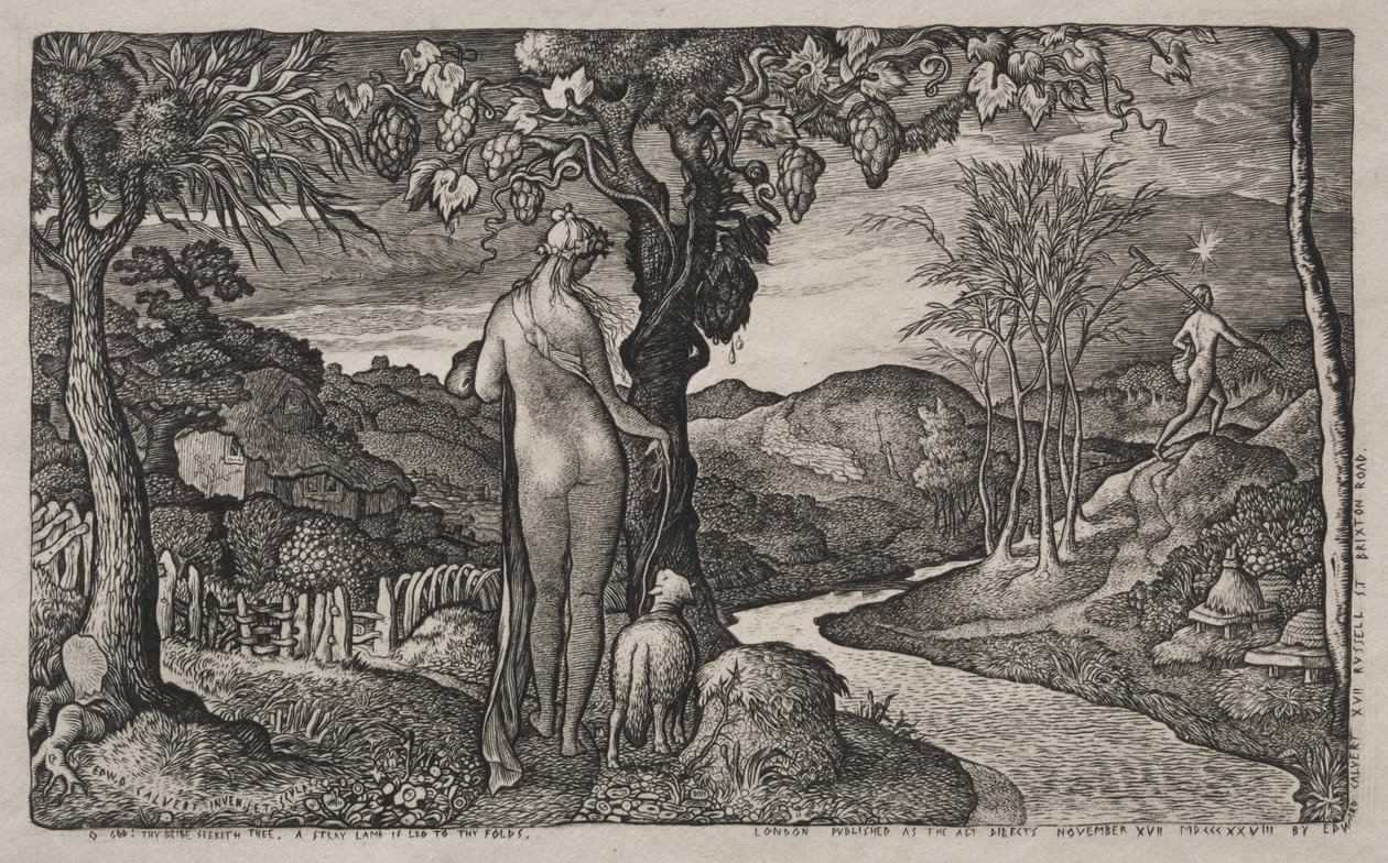 La mariée - Edward Calvert