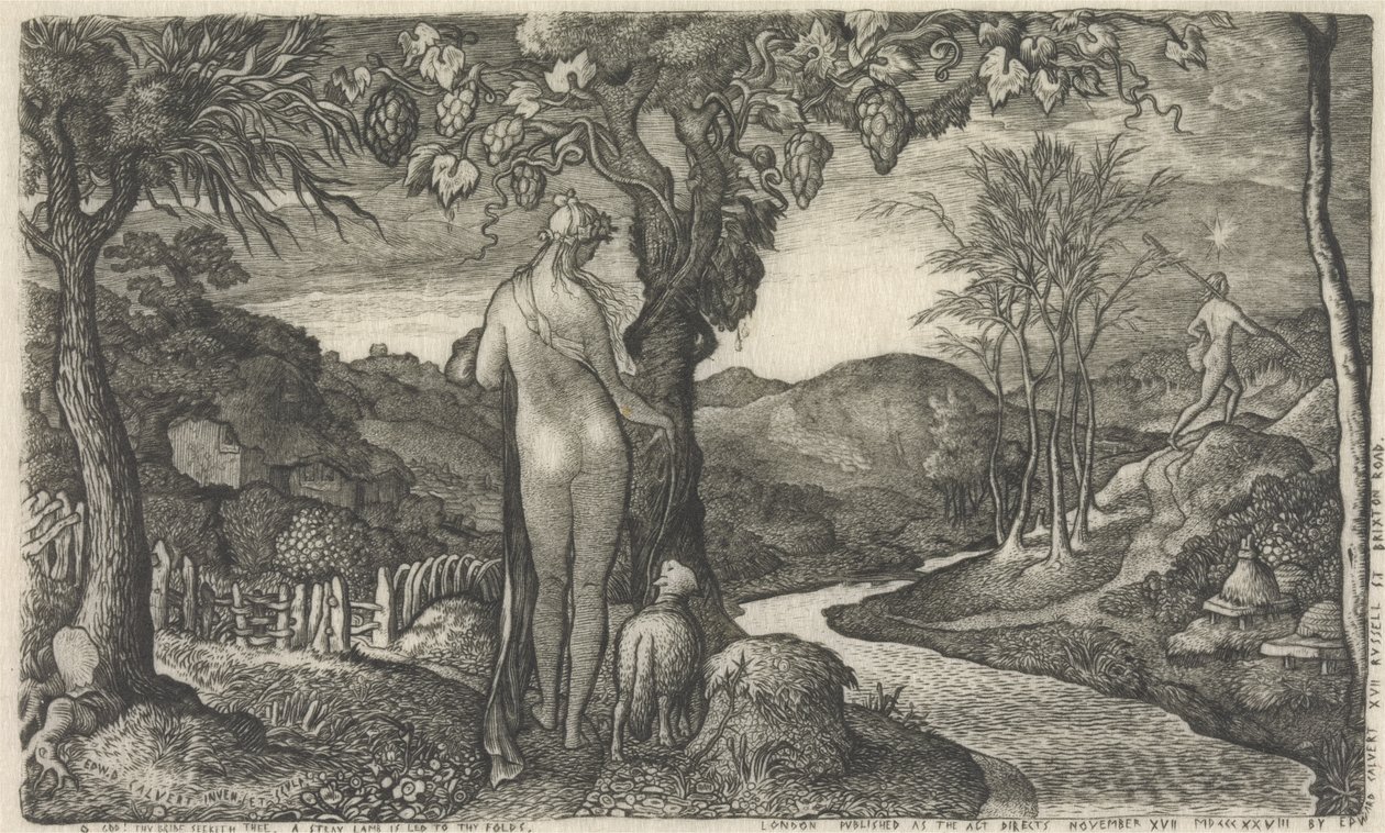 La mariée, 1828 - Edward Calvert