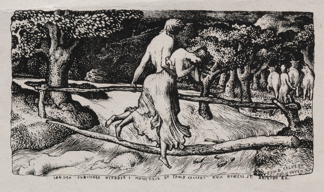 Le Déluge, 1829 - Edward Calvert