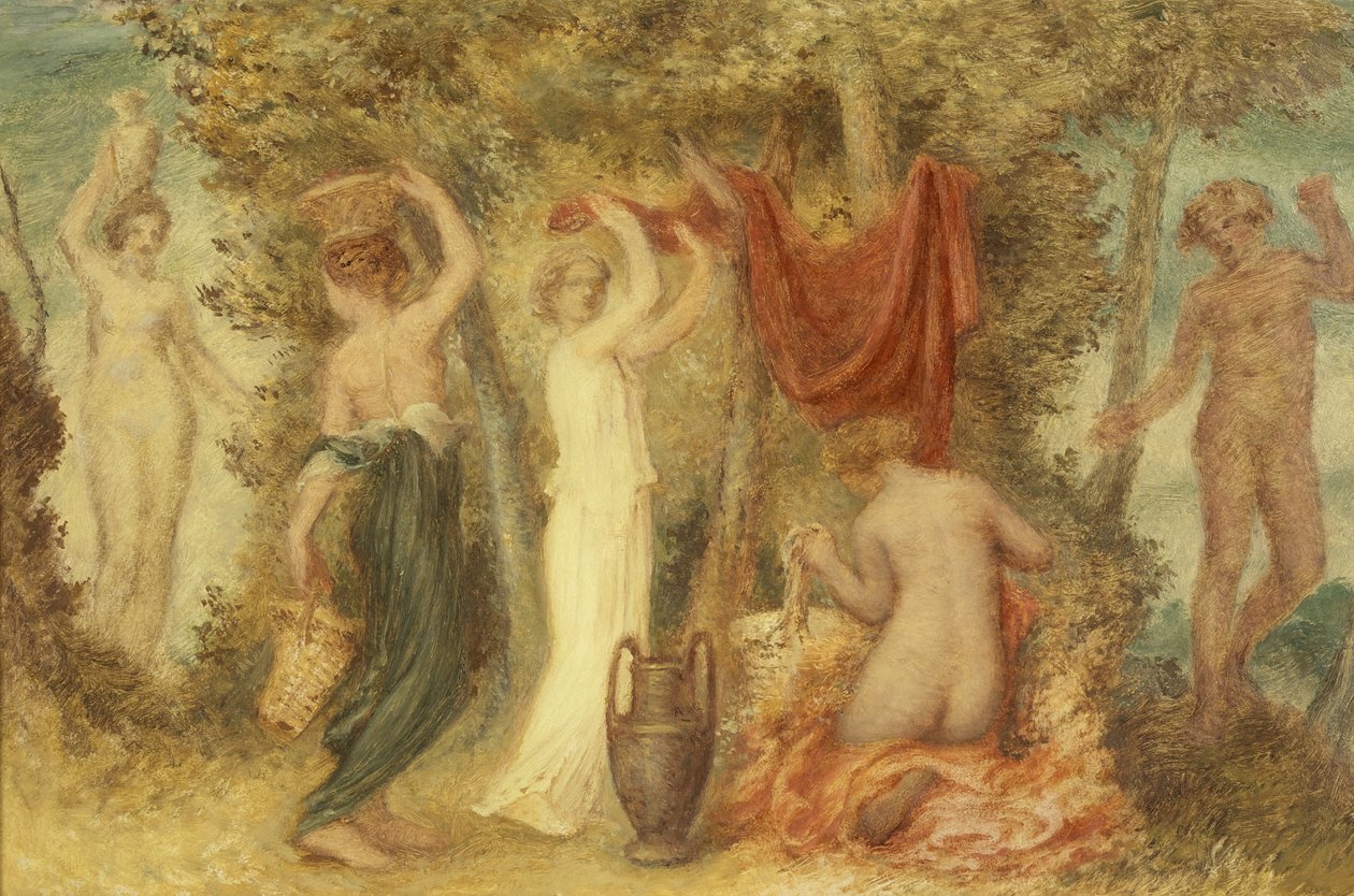 Offrandes votives - Scène classique - Edward Calvert