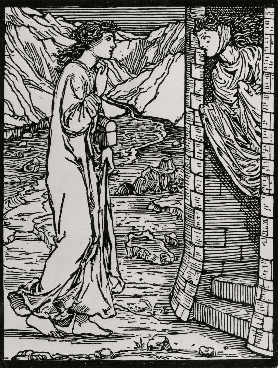La tour parlante - Edward Coley (after) Burne Jones