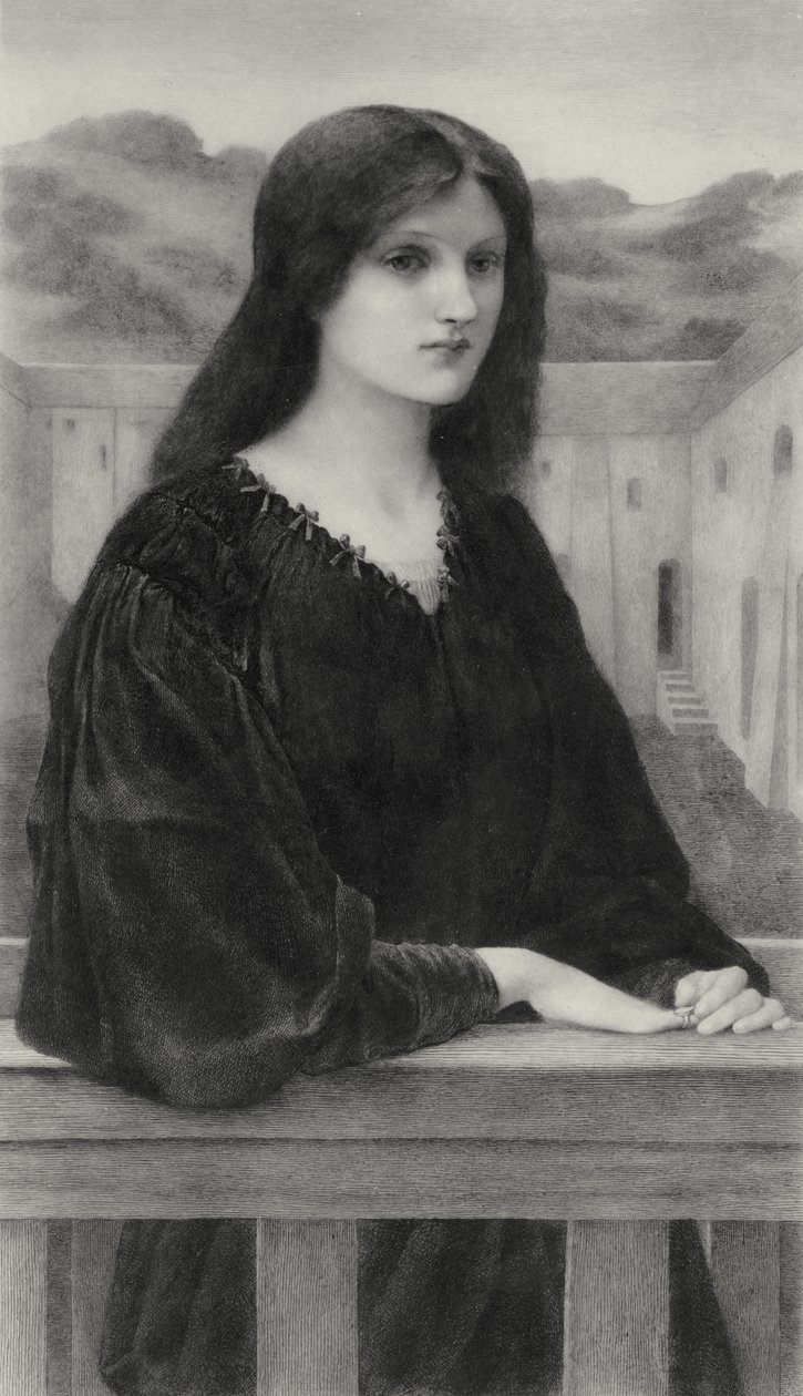 Vespertina Quies - Edward Coley (after) Burne Jones